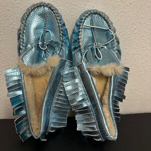 Crewcuts light blue slippers